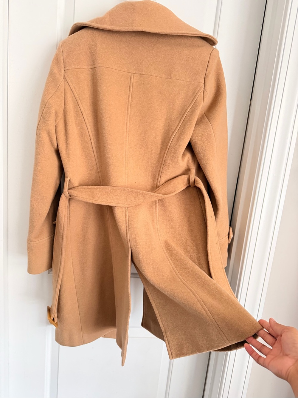 Croft & Barrow Camel Wool Blend Coat | medium - Picture 6 of 7